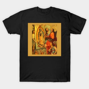 Our Lady of Guadalupe Virgin Mary Mexico Jesus & God the Father T-Shirt